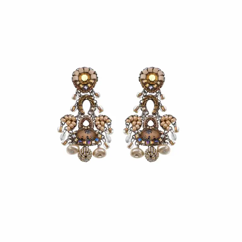 ayala bar oorbellen drops of gold set dolce