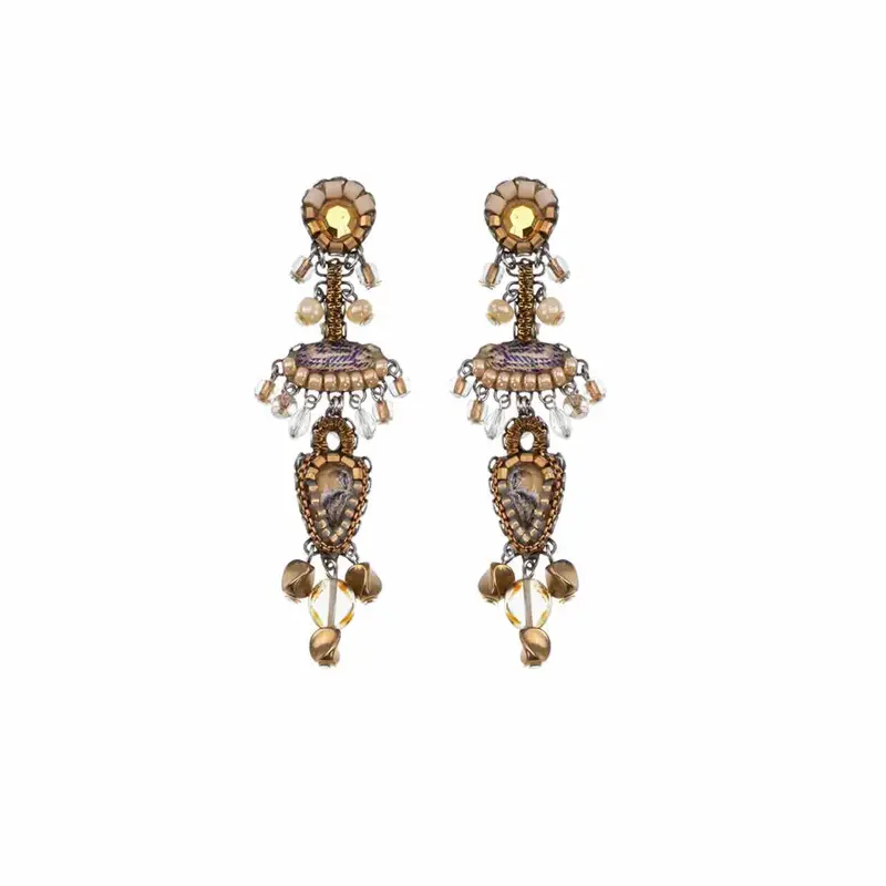 ayala bar oorbellen drops of gold set serenita