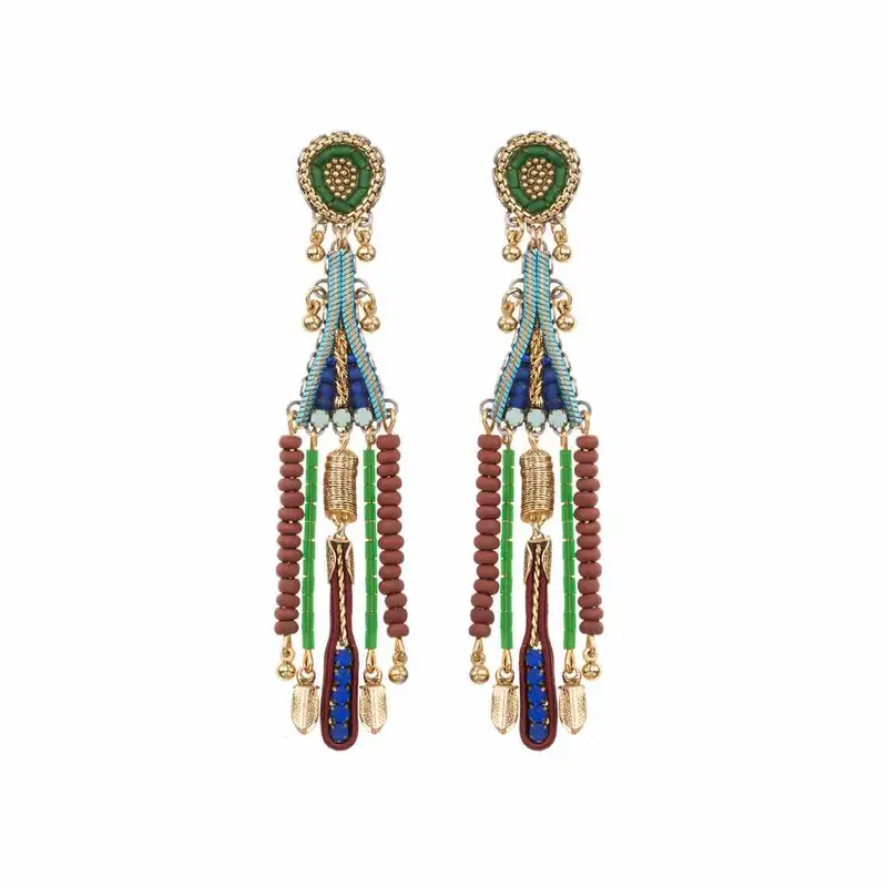ayala bar oorbellen mid season set long boho beaded onida