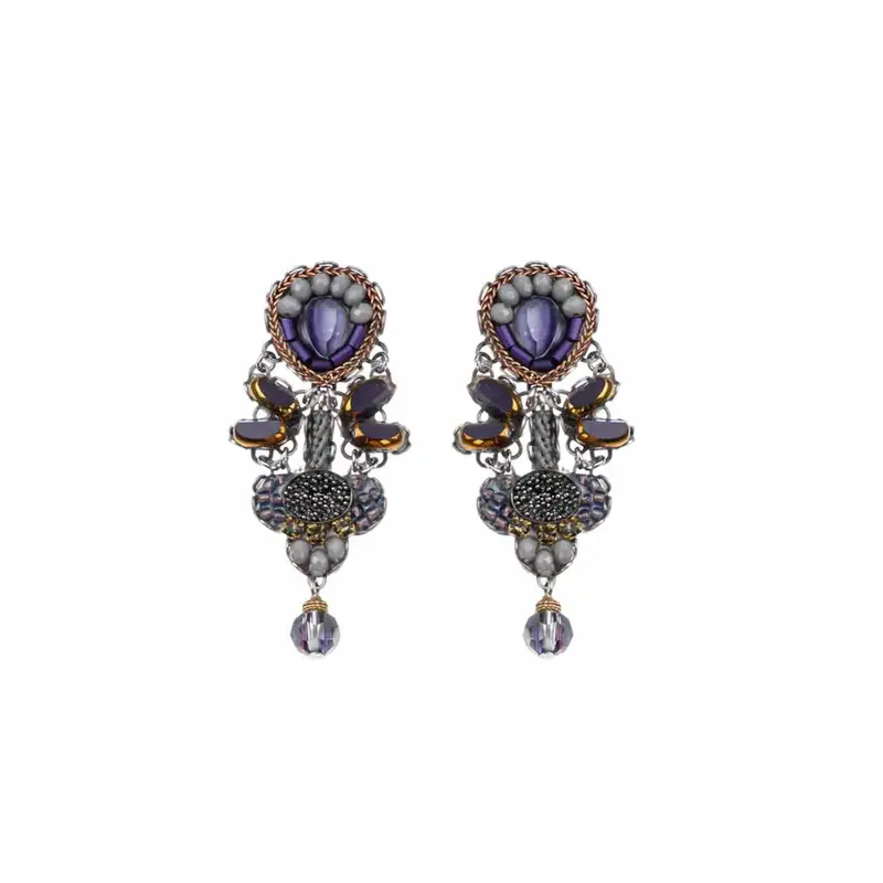 ayala bar oorbellen purple passion set sirr