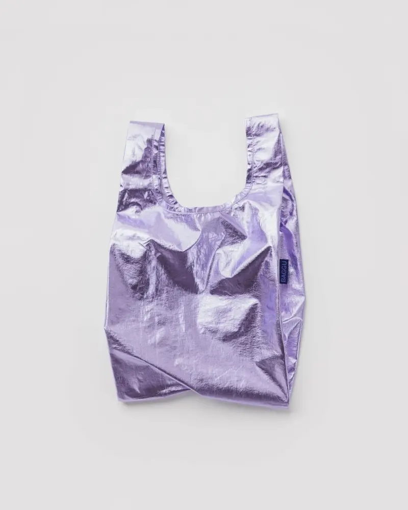 Baby Reusable Bag - Lavender Metallic