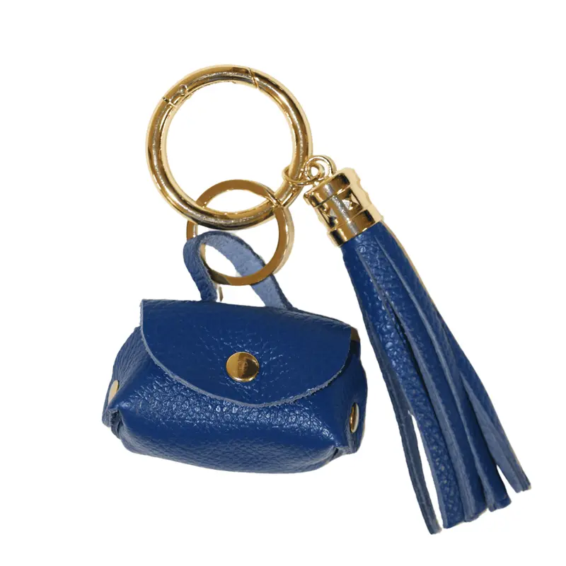 Bag charm blauw