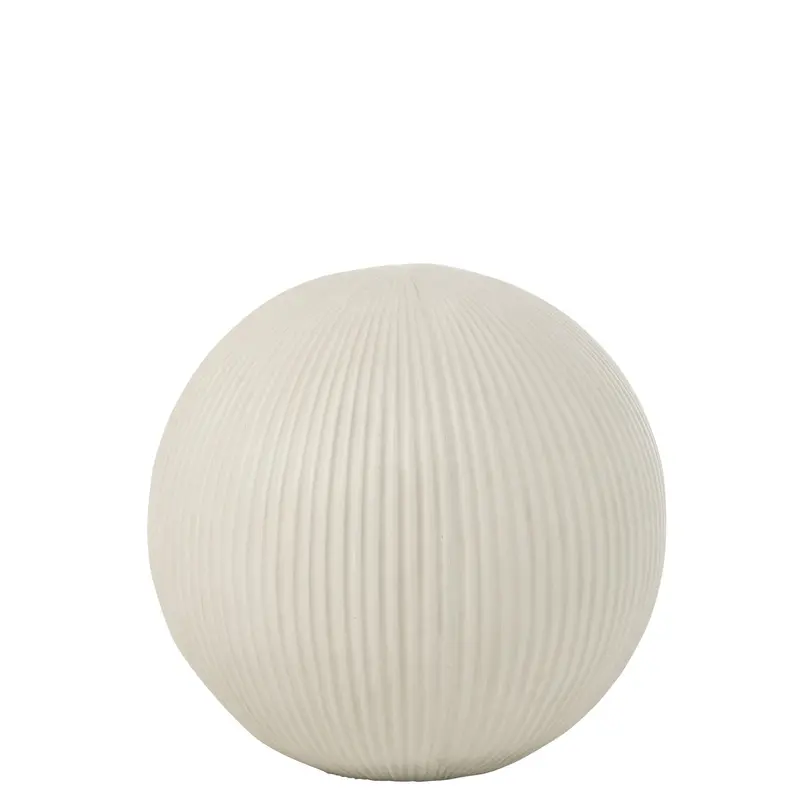 Bal Deco Klei Wit Large 39,5cmx37,5cmx39,5cm