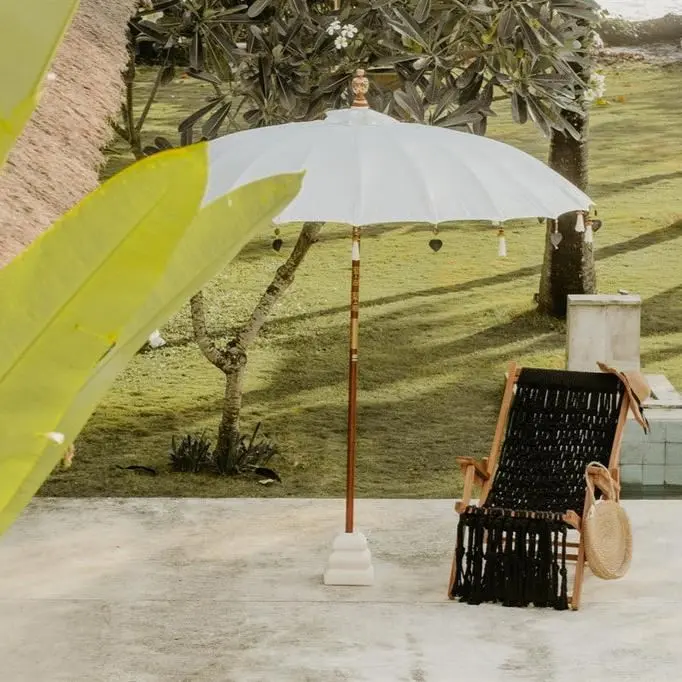 Bali Parasol - Crème - 180cm