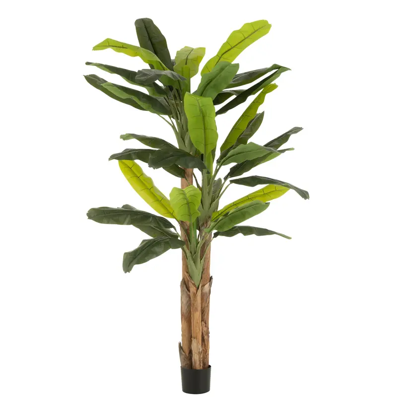 Bananenboom In Pot Kunststof Groen H300cm J-Line