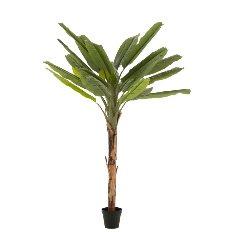 Bananenboom Kunststof Groen/Bruin H250cm J-Line