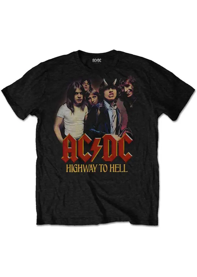 Band Shirts AC/DC H2H Band T-Shirt Black