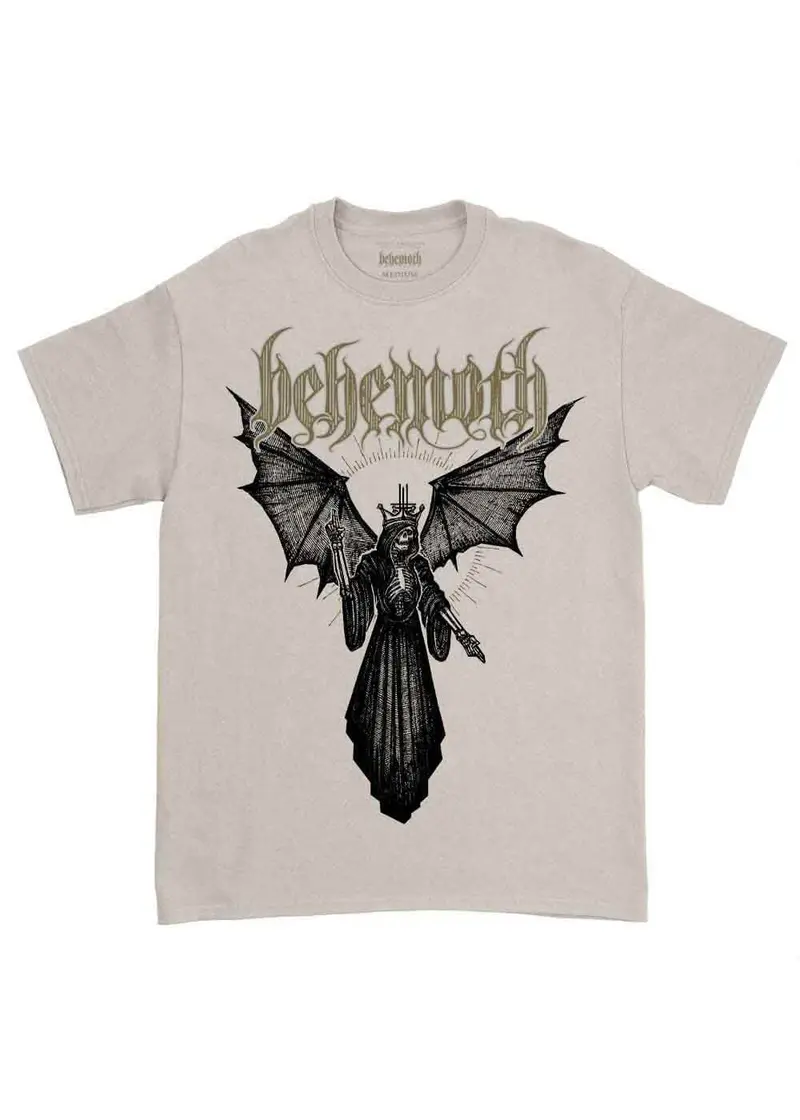 Band Shirts Behemoth Angel Of Death T-Shirt Natural
