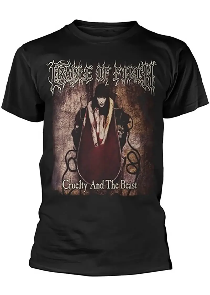 Band Shirts Cradle Of Filth Cruelty And The Beast T-Shirt Black