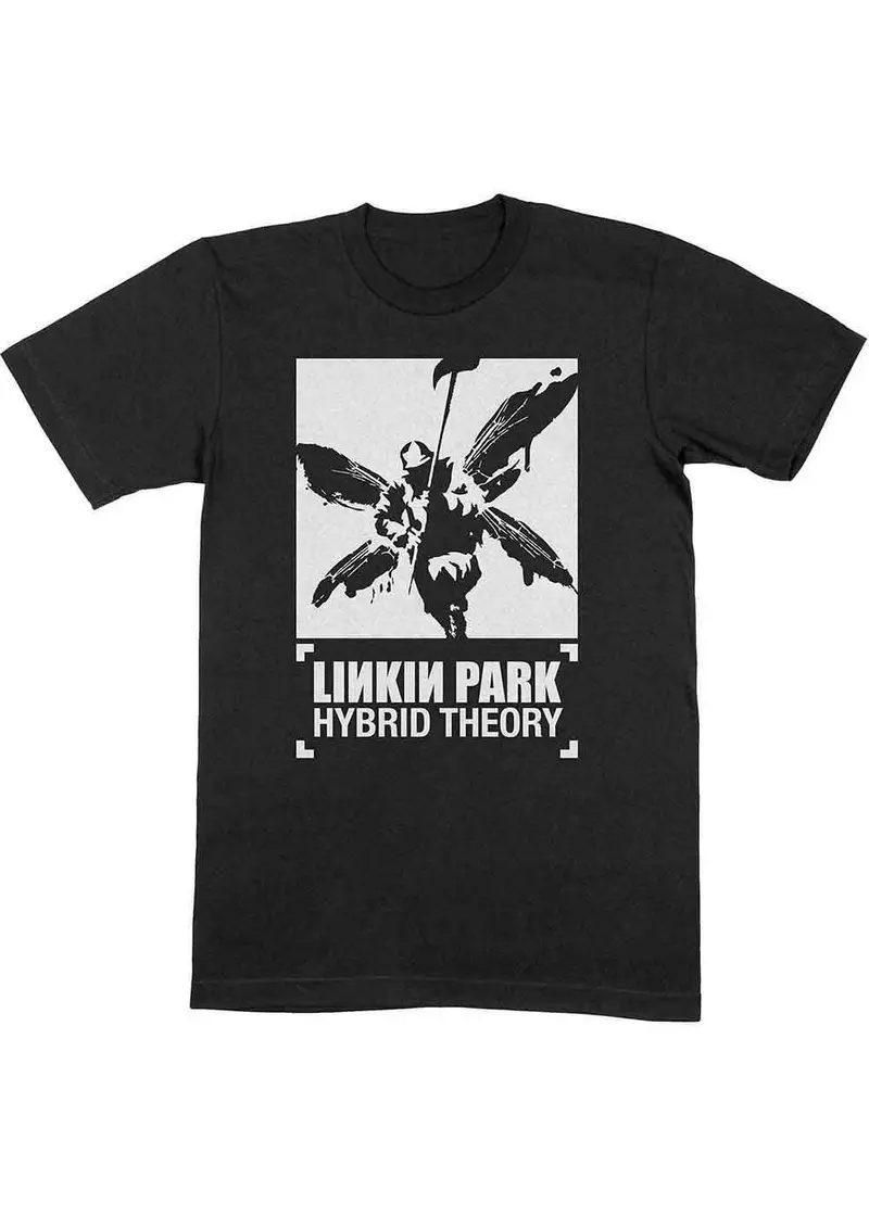 Band Shirts Linkin Park Soldier Hybrid Theory T-Shirt Black