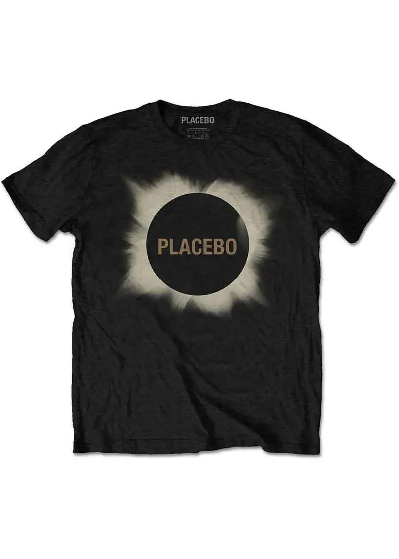 Band Shirts Placebo Eclipse T-Shirt Black