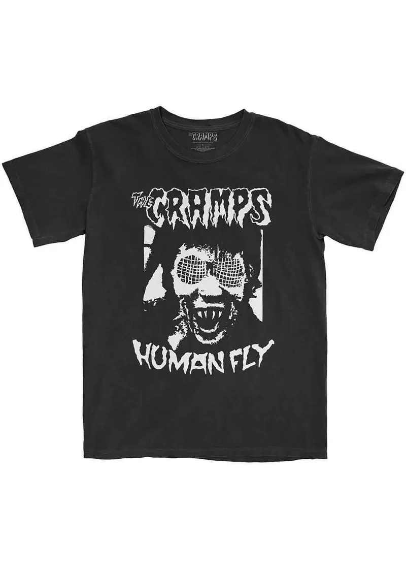 Band Shirts The Cramps Human Fly T-Shirt Black