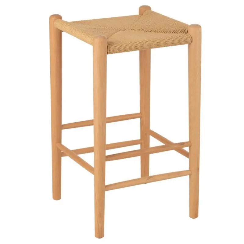 Barstoel Orientaal Essenhout/Touw Naturel J-Line