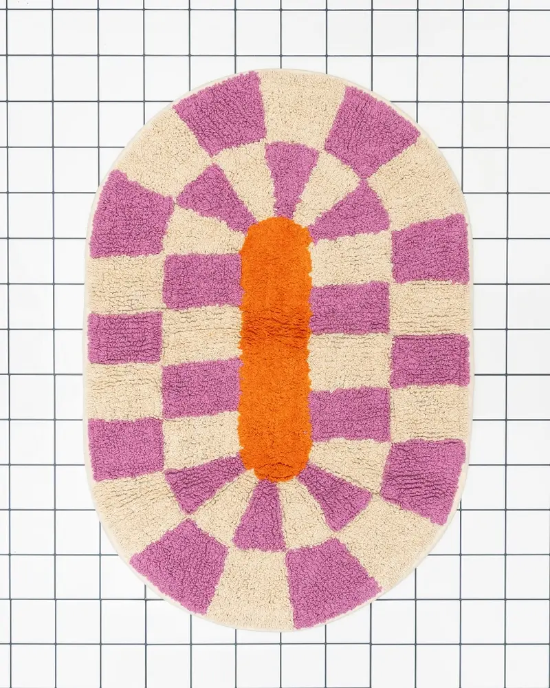 Bath Mat - Rita Magenta