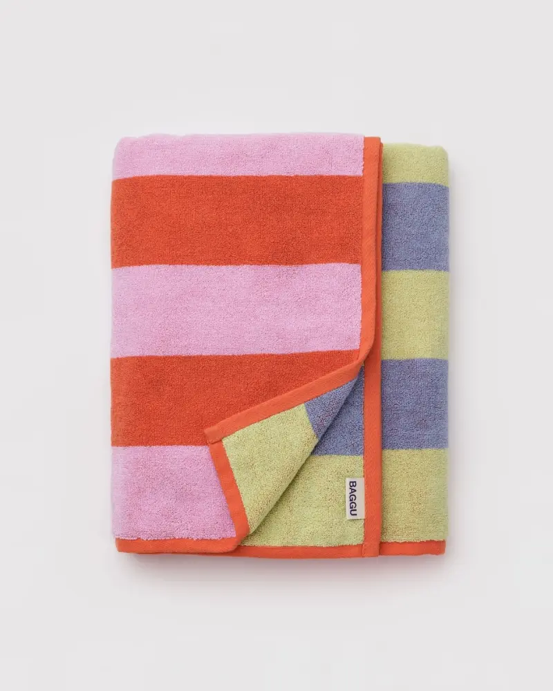 Bath Towel - Pool Stripe