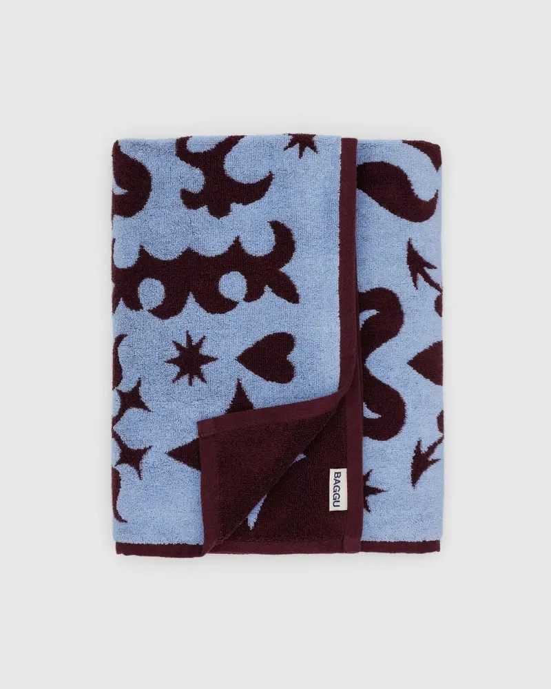 Bath Towel - Western Cut Outs