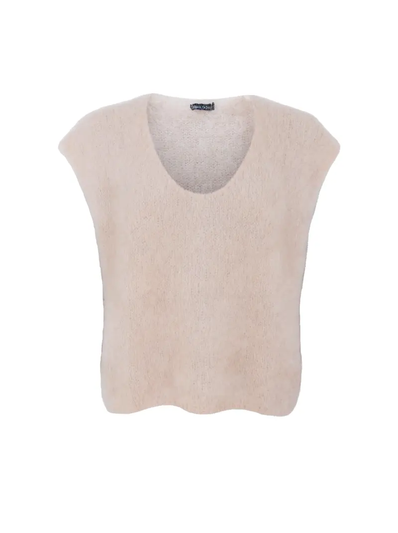 BCBjoerk Pullover Vest 1252 Latte