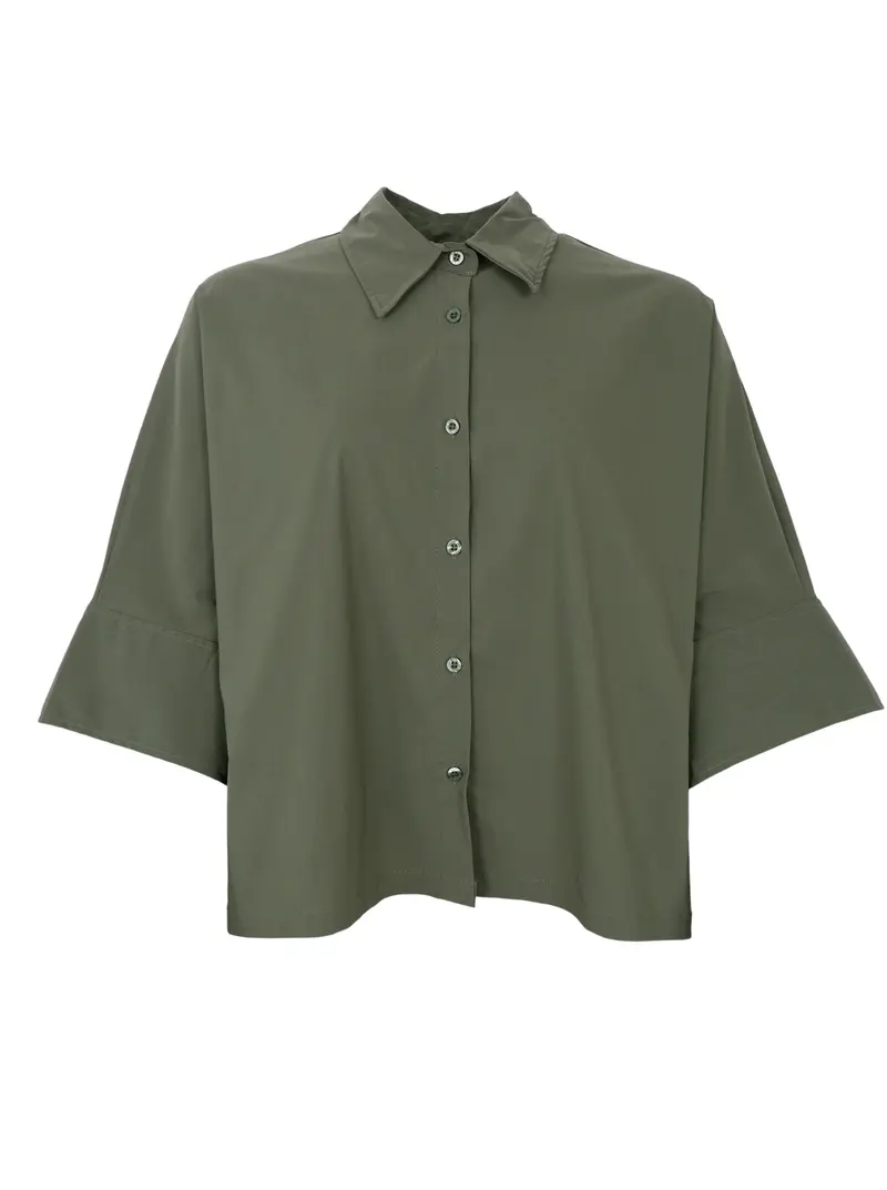 BCDavina Loose Shirt 41055 Army