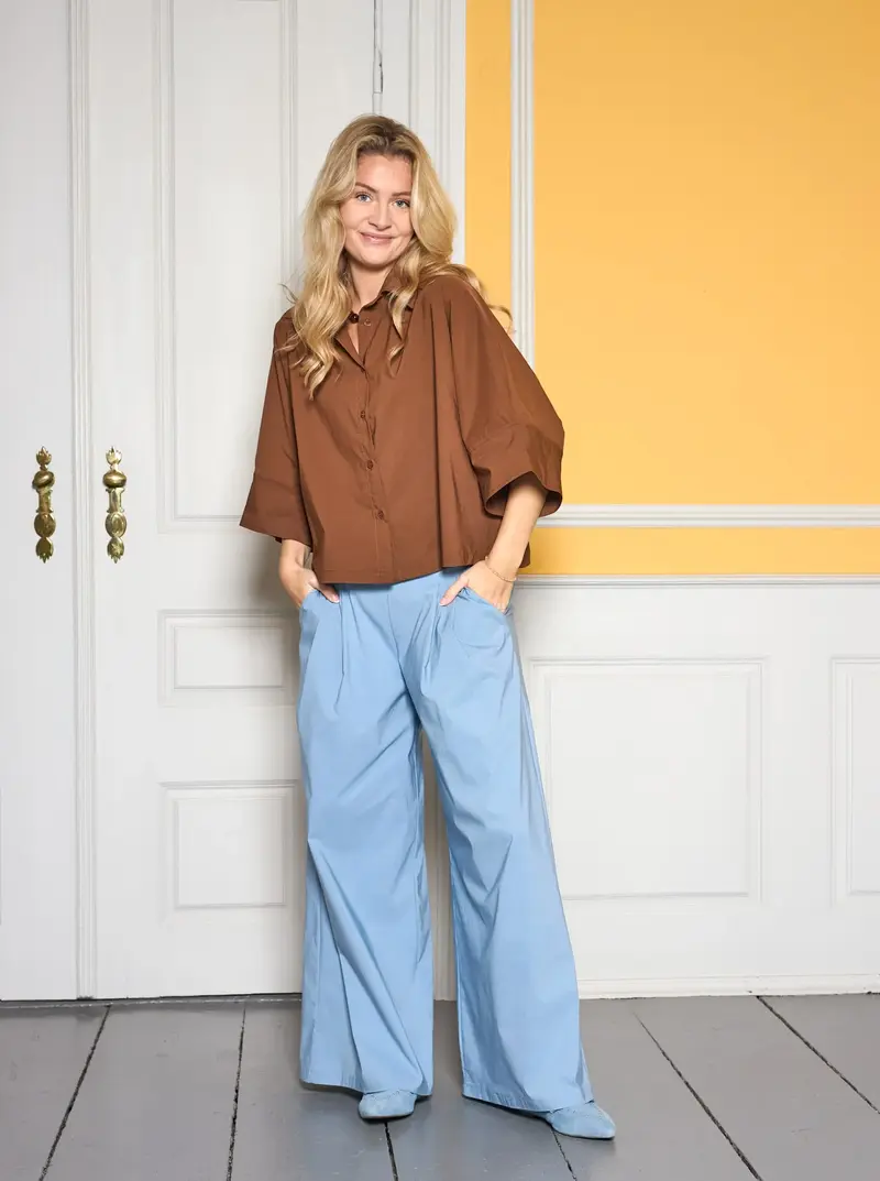 BCDavina Loose Shirt 41055 Hazelnut Brown