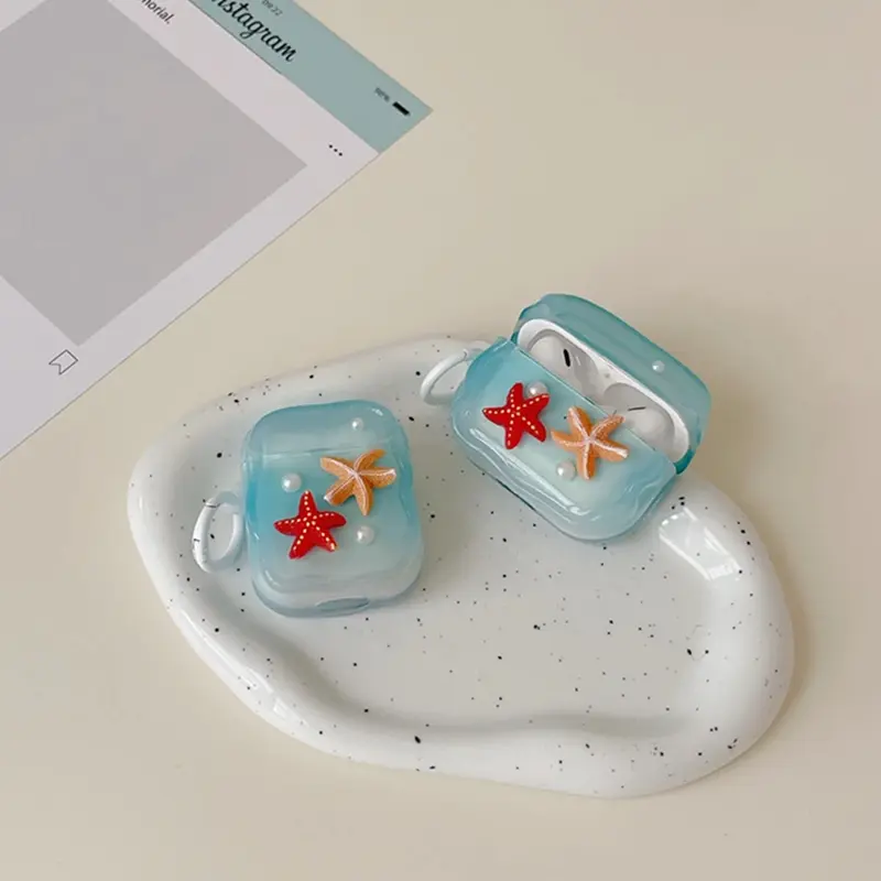 Beach Holiday AirPods Charger Case Cover