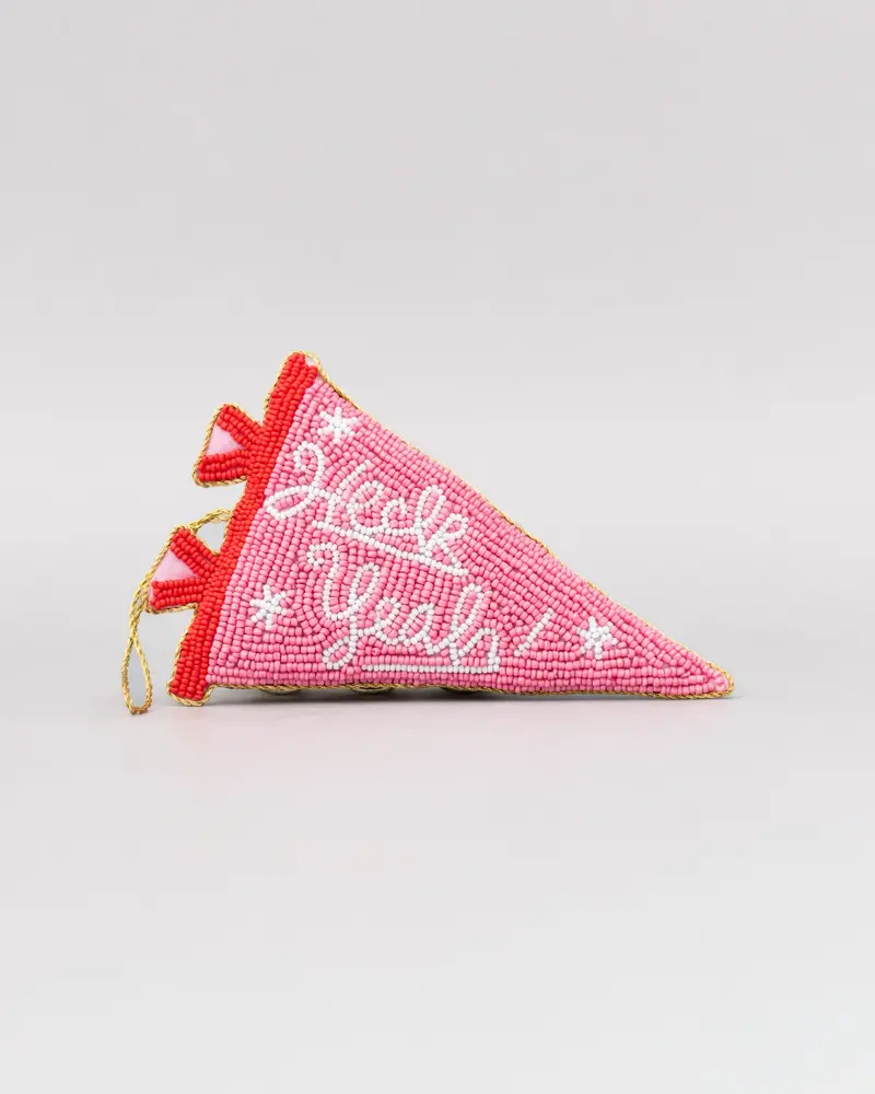 Beaded Ornament - Heck Yeah [PRE ORDER]