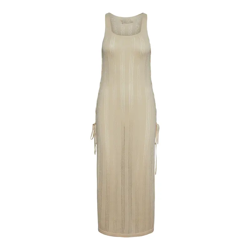 Beana dress white beige