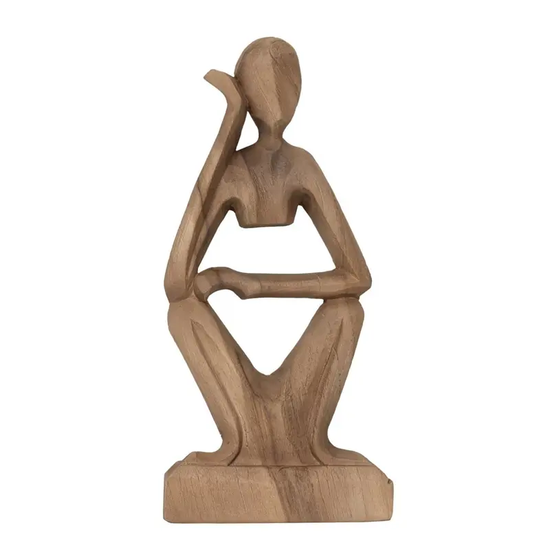 Beeld Squat Teakhout Naturel MUST Living