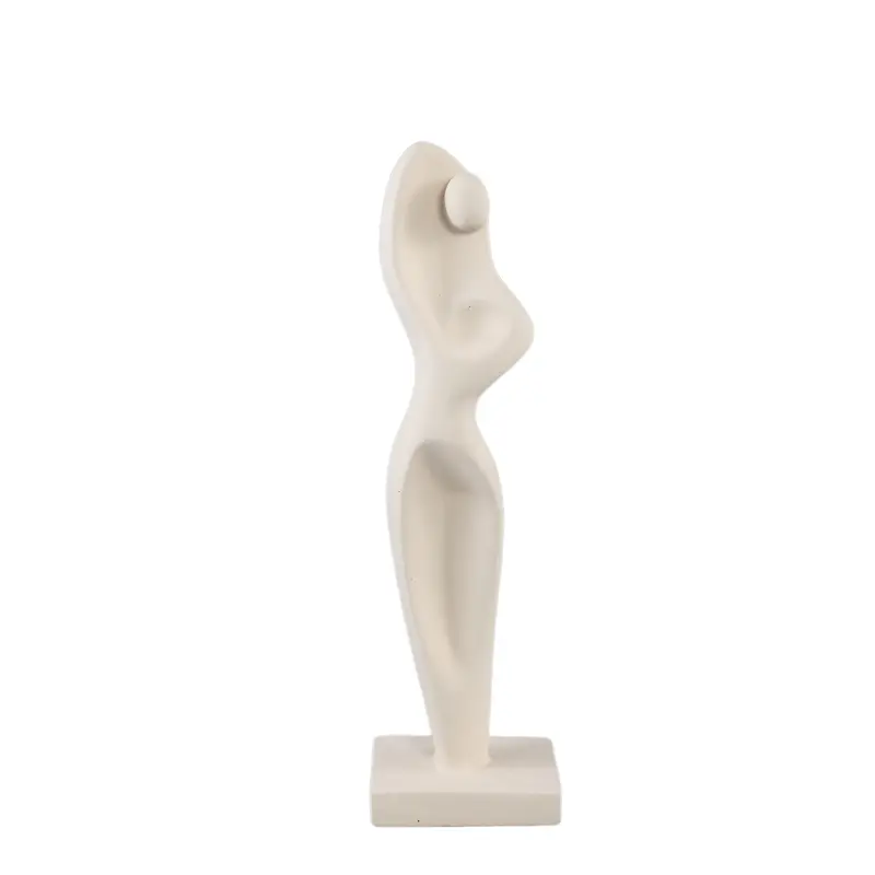 Beeld Sumaya Creme Cement Abstract Body PTMD