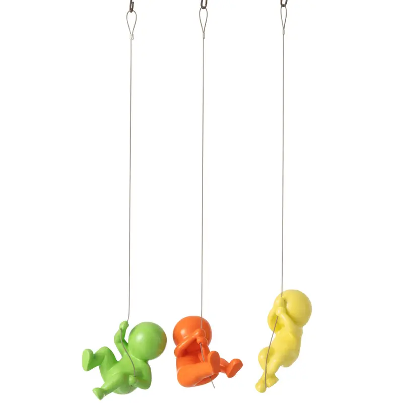 Beeldje Marcel Hangen Hars Multi Assortiment Van 3 J-Line