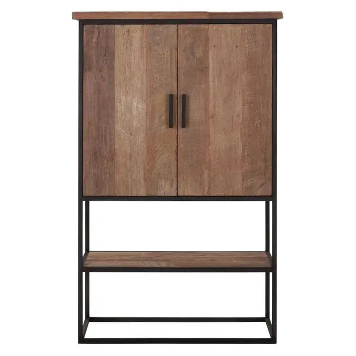 Bergkast Timeless Beam Teakhout Naturel Small 90cm DTP Home