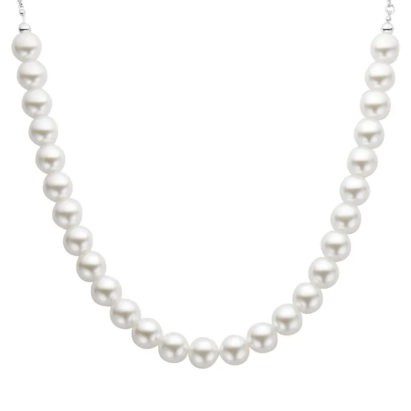 Biba Collier Parels Wit 14mm