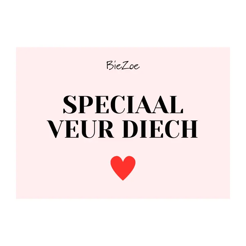BieZoe Cadeaubon - Speciaal Veur Diech