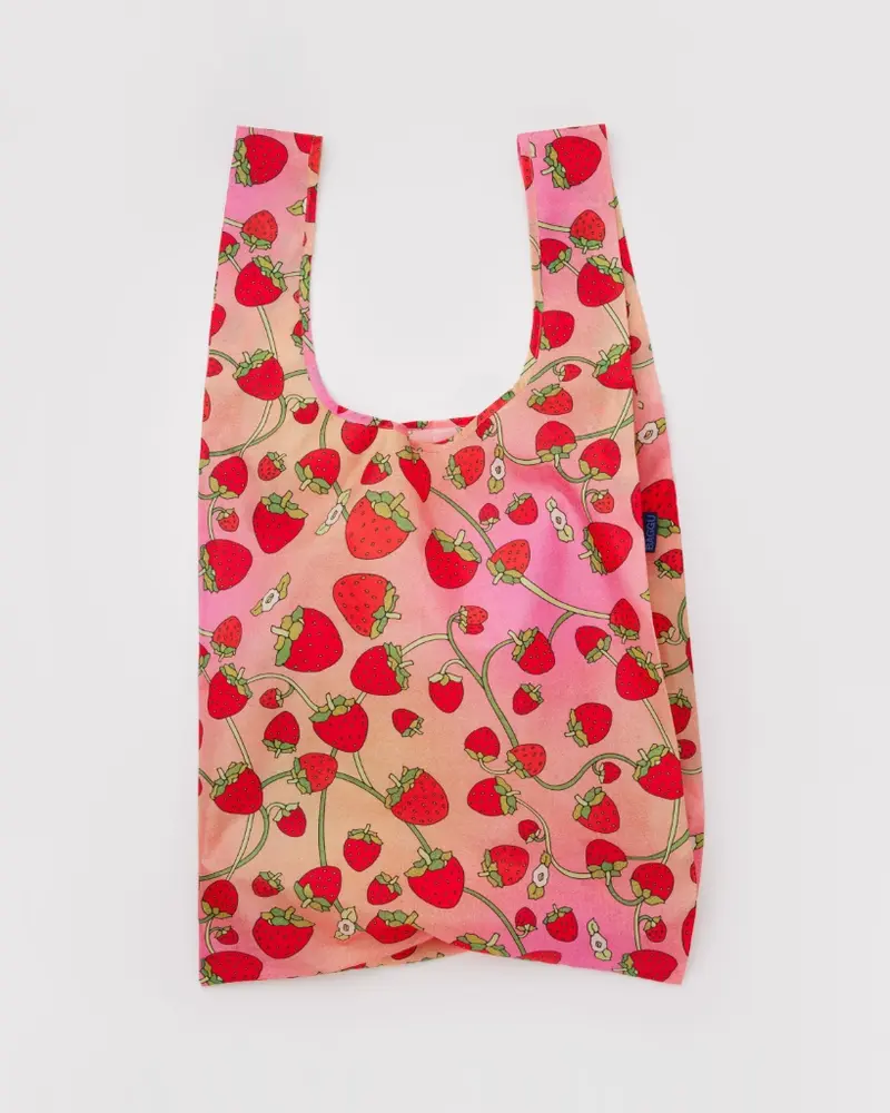 Big Reusable Bag - Strawberry Blossom