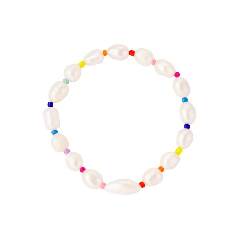 Bijoutheek Armband Parels Multi Kralen