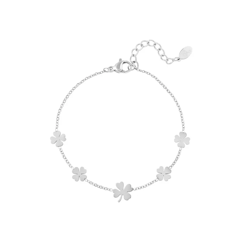 Bijoutheek Armband (sieraad) 5 klavers