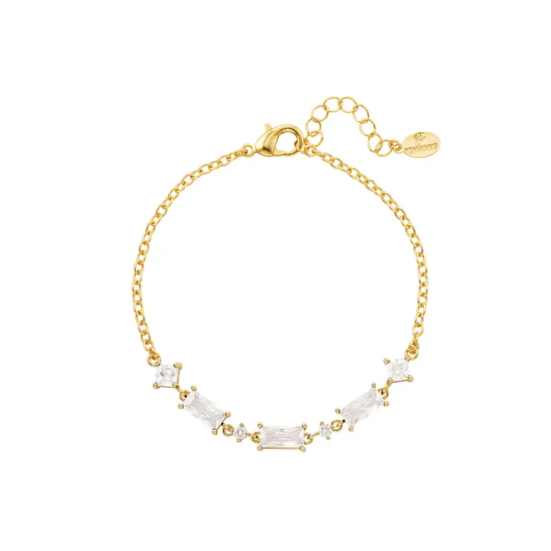 Bijoutheek Armband (sieraad) baguet - Sparkle collectie