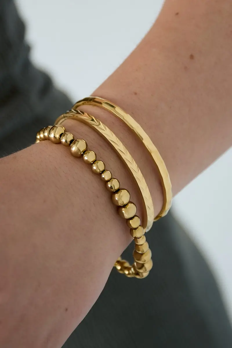 Bijoutheek Armband (Sieraad) Bangle Facet