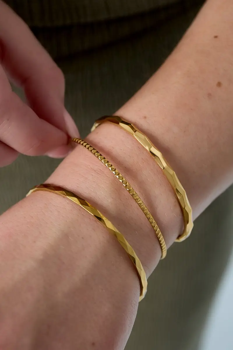 Bijoutheek Armband (Sieraad) Bangle Geometrisch Casual