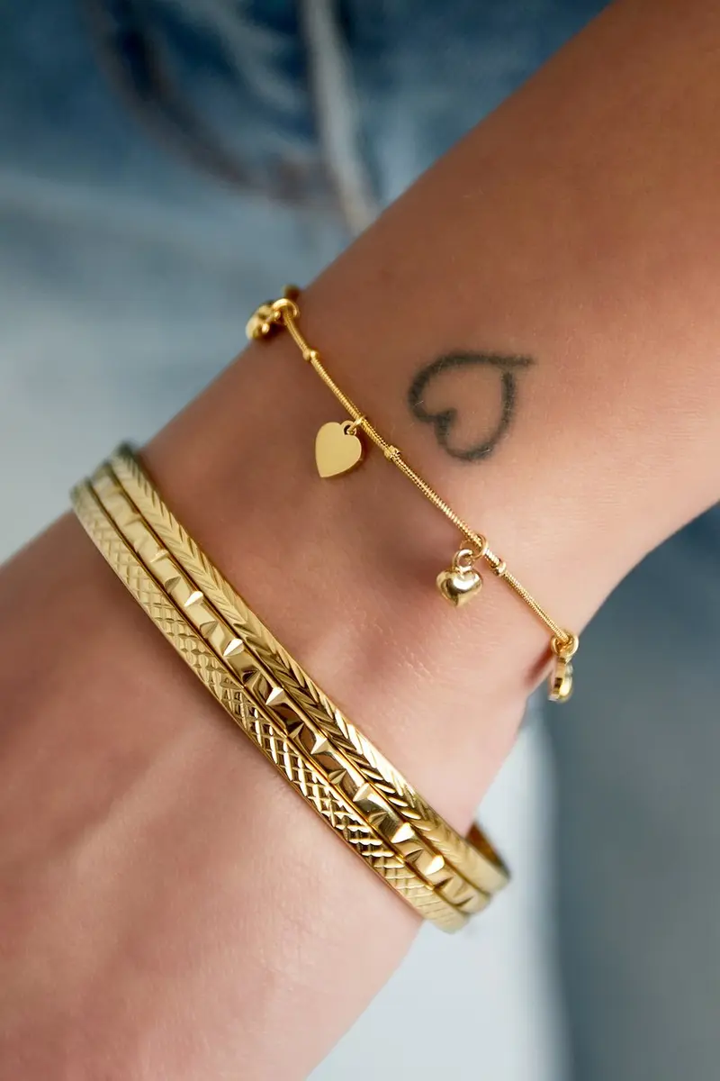 Bijoutheek Armband (Sieraad) Bangle Hoeken