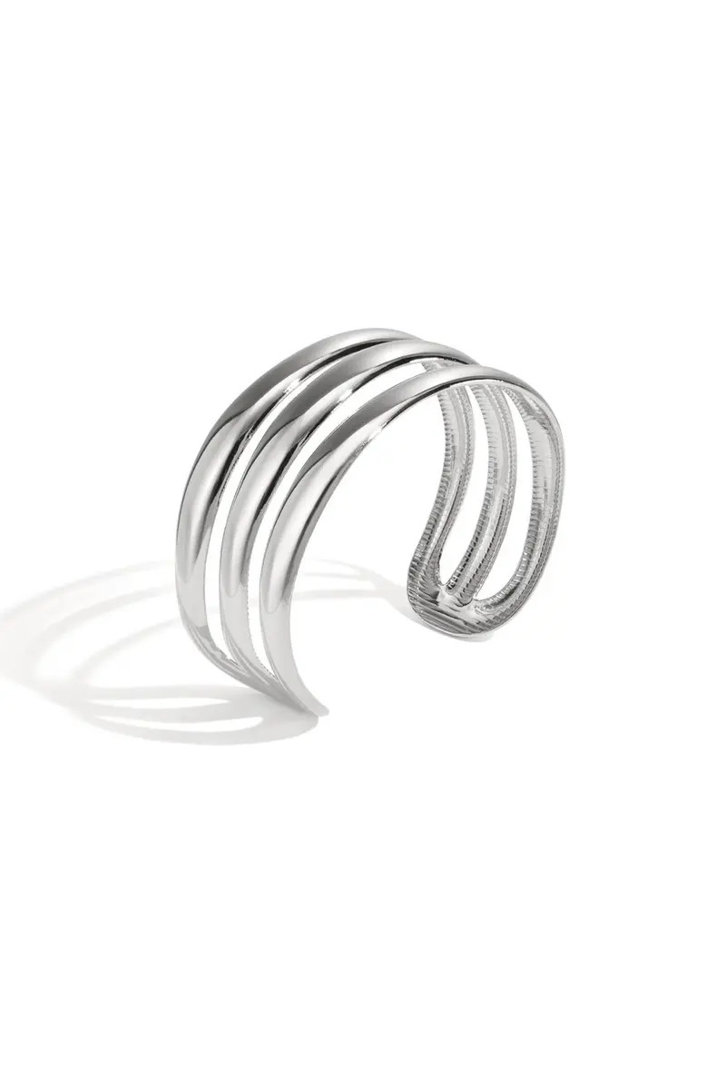 Bijoutheek Armband (Sieraad) Cuff 3 Rijen
