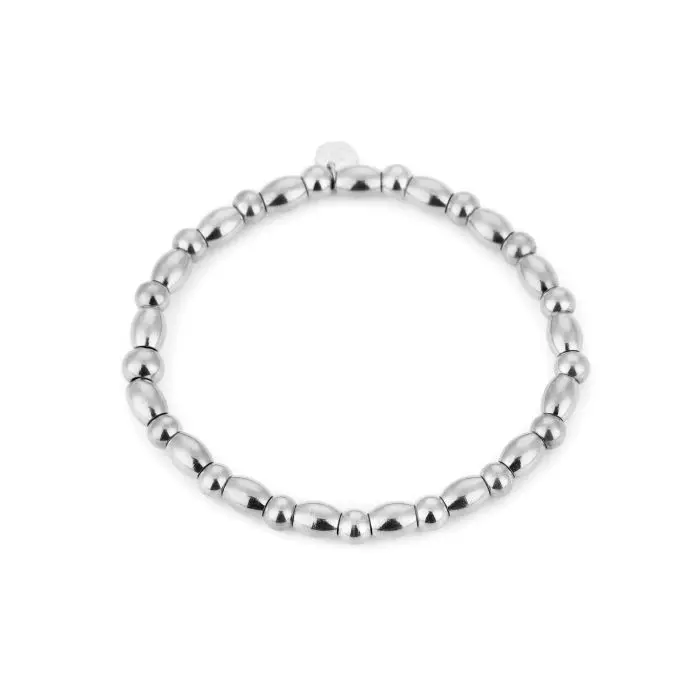 Bijoutheek Armband (Sieraad) Elastisch Ballen Rond Langwerpig