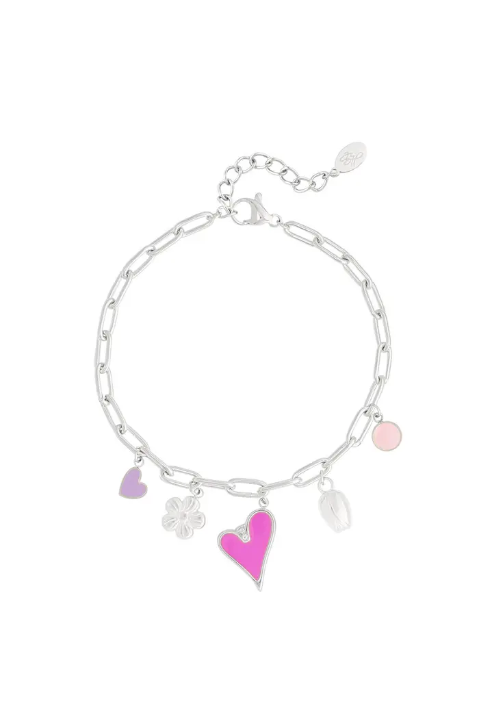 Bijoutheek Armband (Sieraad) Gekleurde Bedels