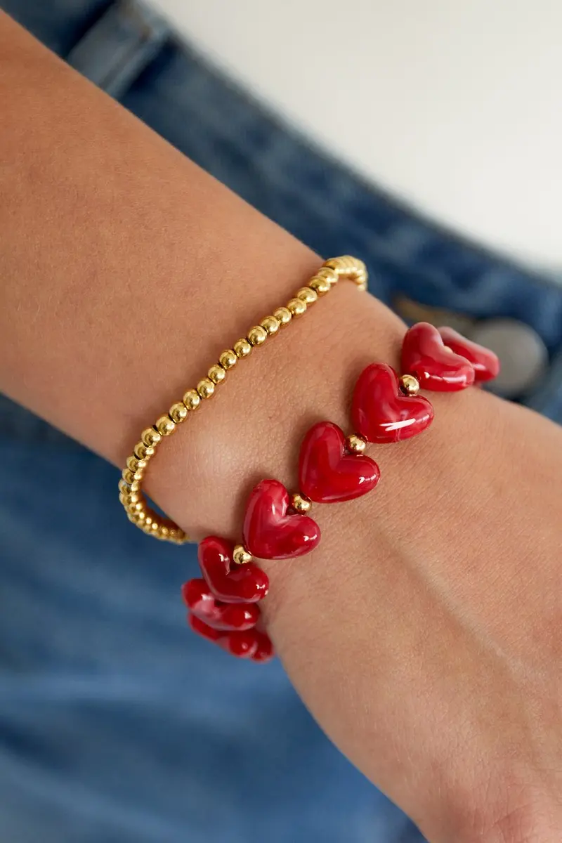 Bijoutheek Armband (Sieraad) Hartjes