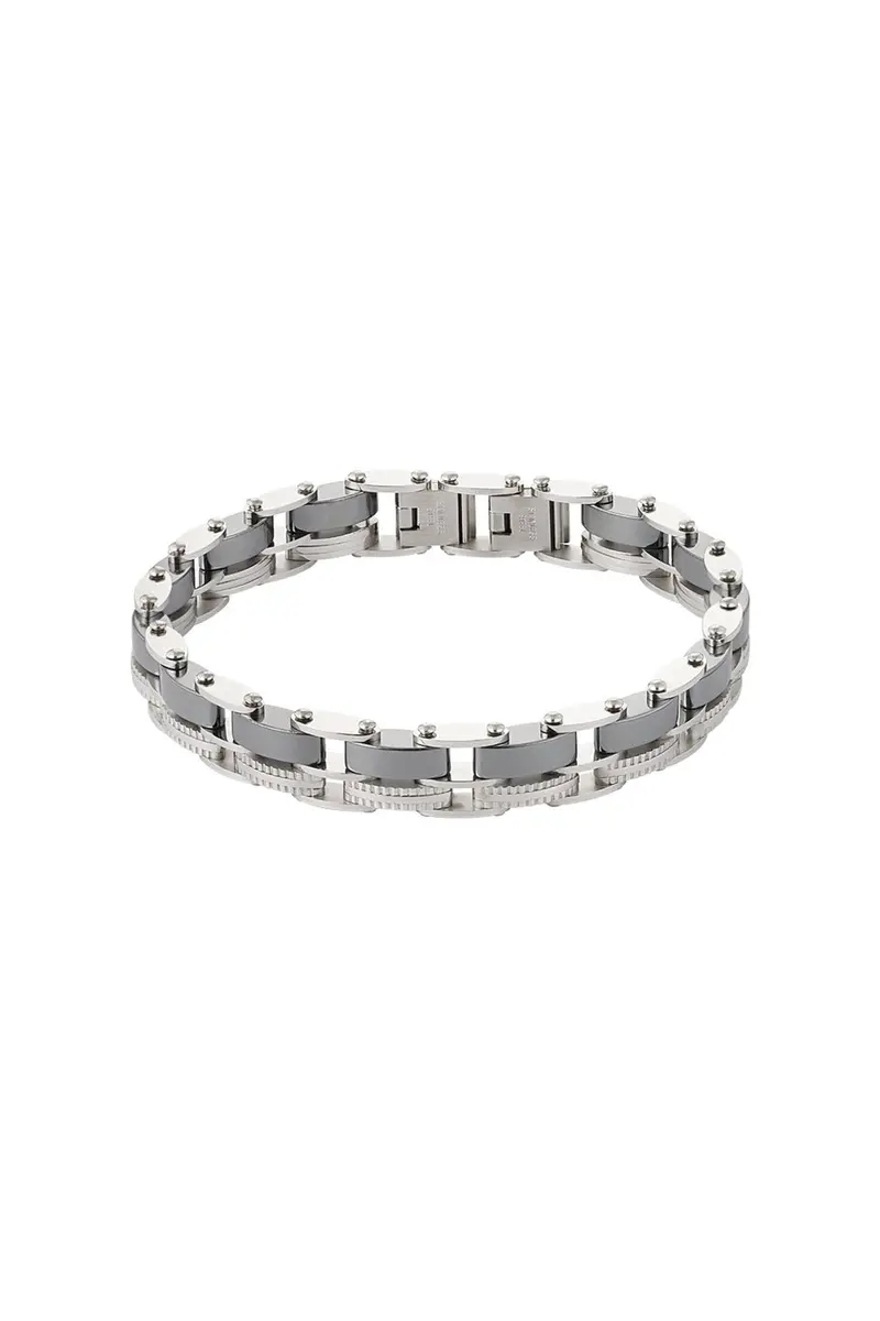 Bijoutheek Armband (Sieraad) Heren Dubbele Schakel