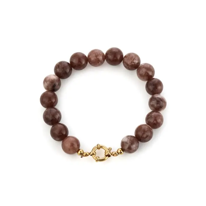 Bijoutheek Armband (Sieraad) Kralen Stenen