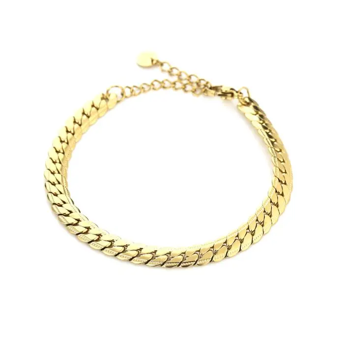 Bijoutheek Armband (Sieraad) Platte Schakel