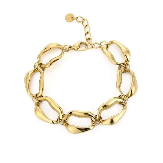 Bijoutheek Armband (Sieraad) Schakels Grof Organisch