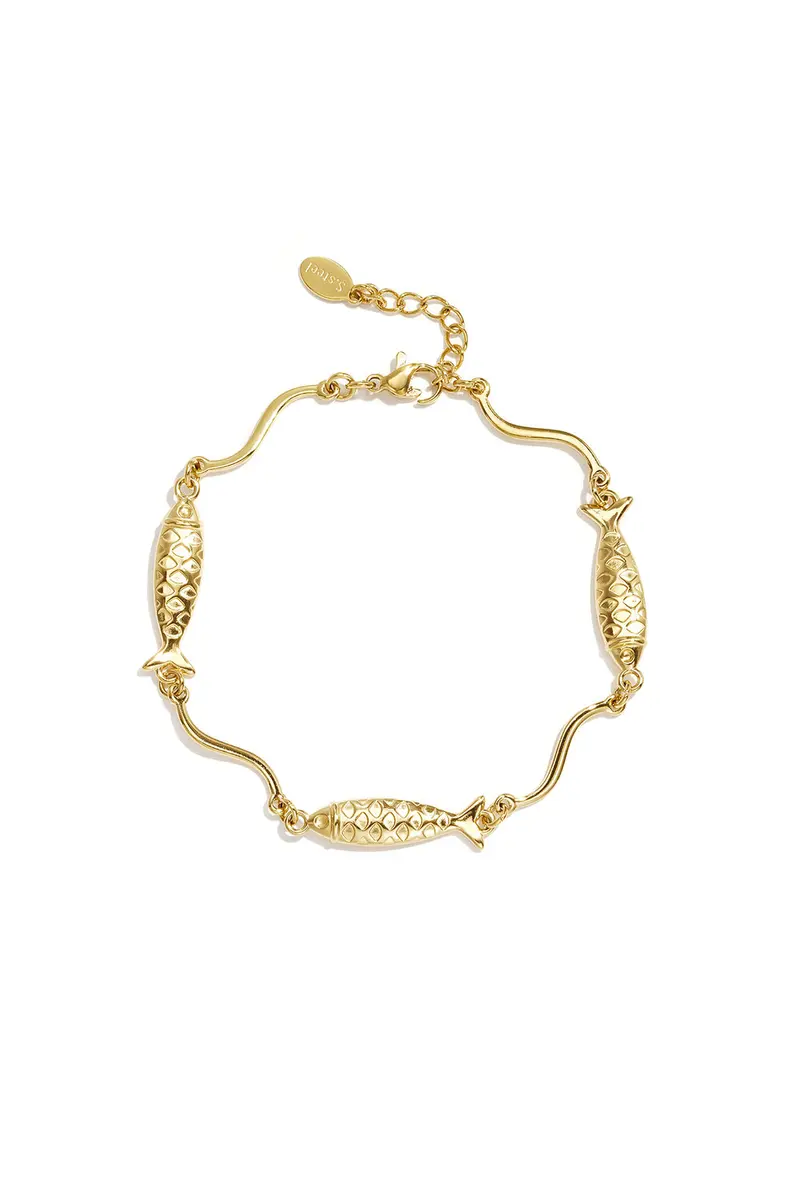 Bijoutheek Armband (Sieraad) Wavy Fish