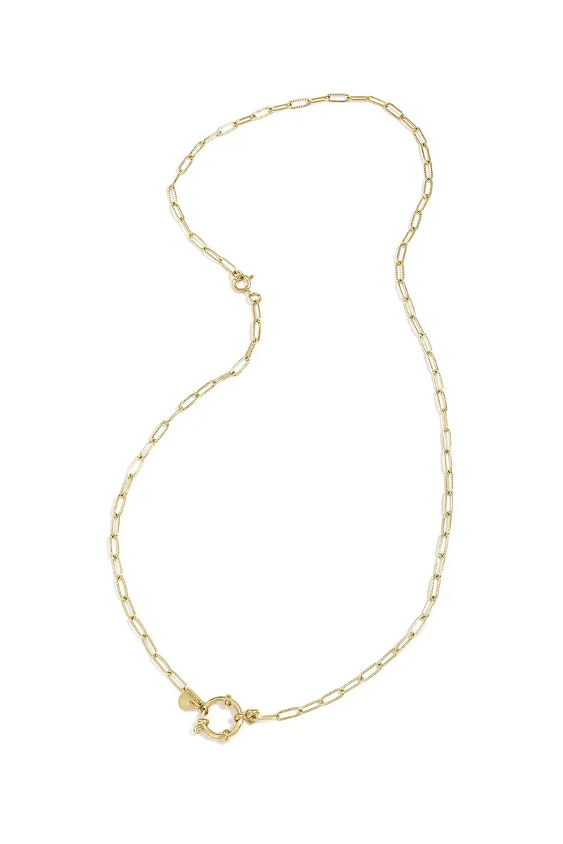 Bijoutheek Collier Armband 2-in-1 Schakels Ovaal