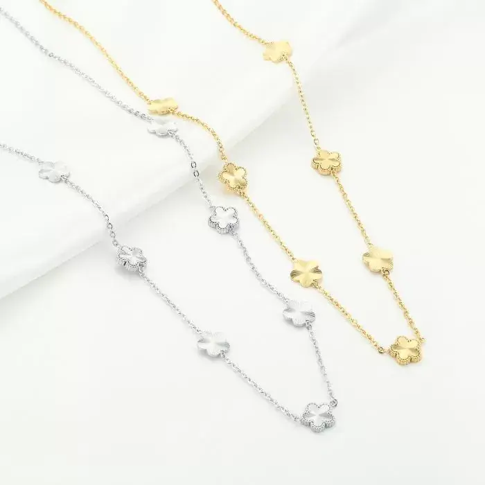 Bijoutheek Collier Bloemen